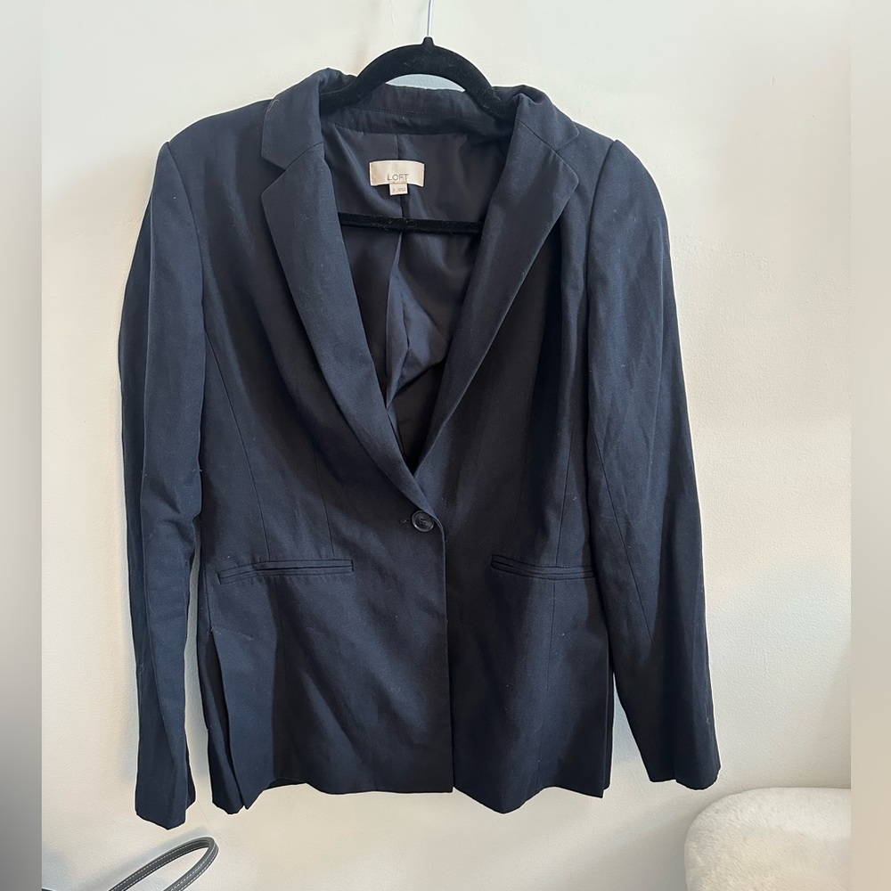 LOFT Women's Navy Blazer